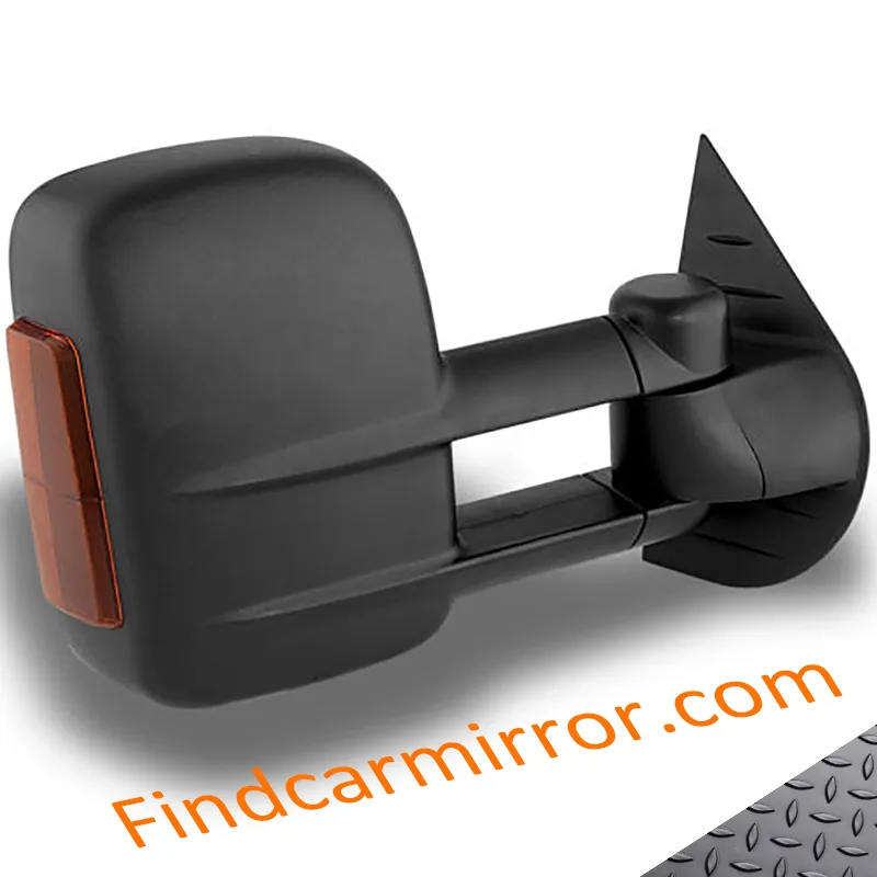 フォード レンジャー 2012+ 用牽引ミラー ブラック