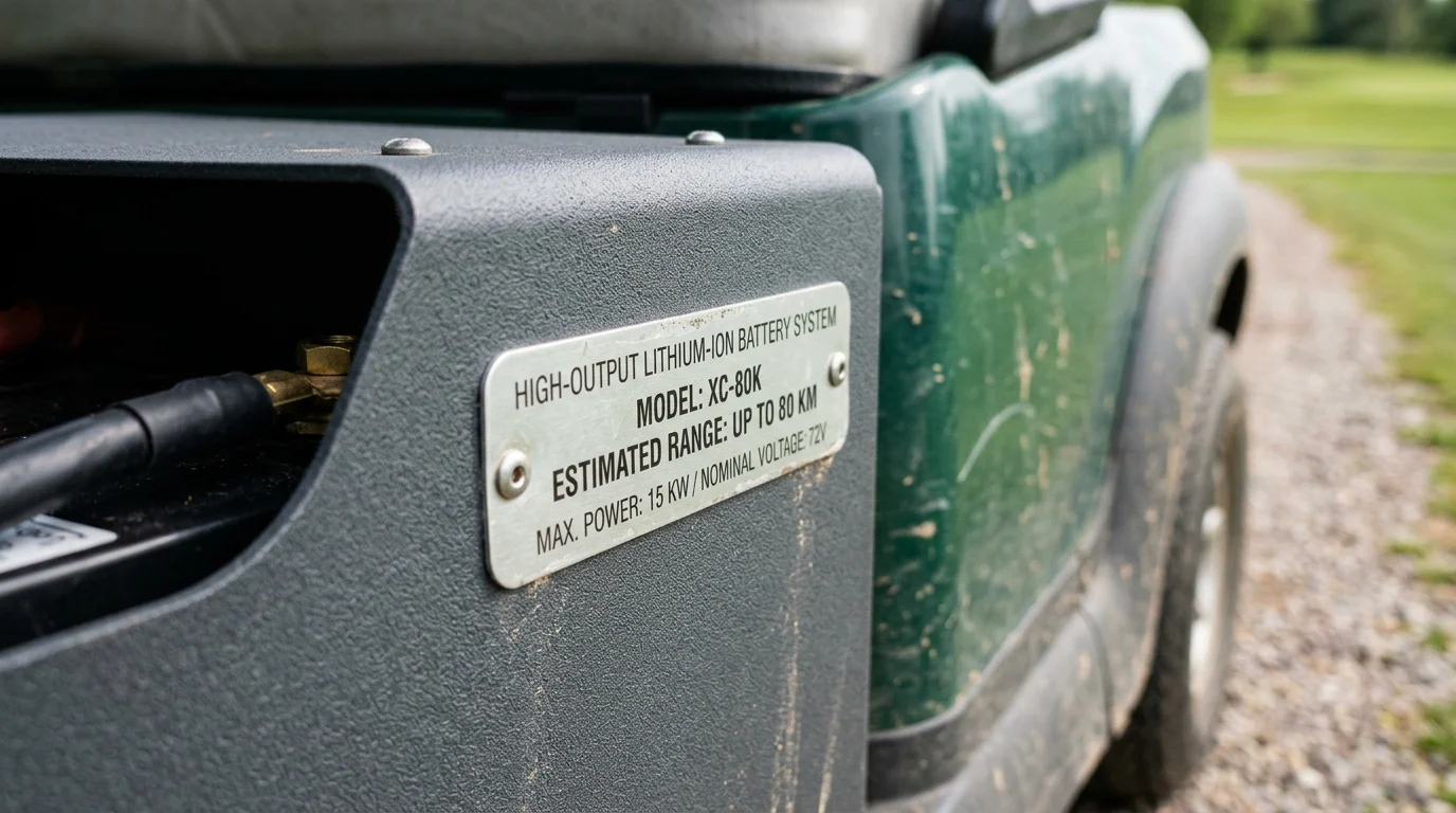 What an 80 km Golf Cart Range Means