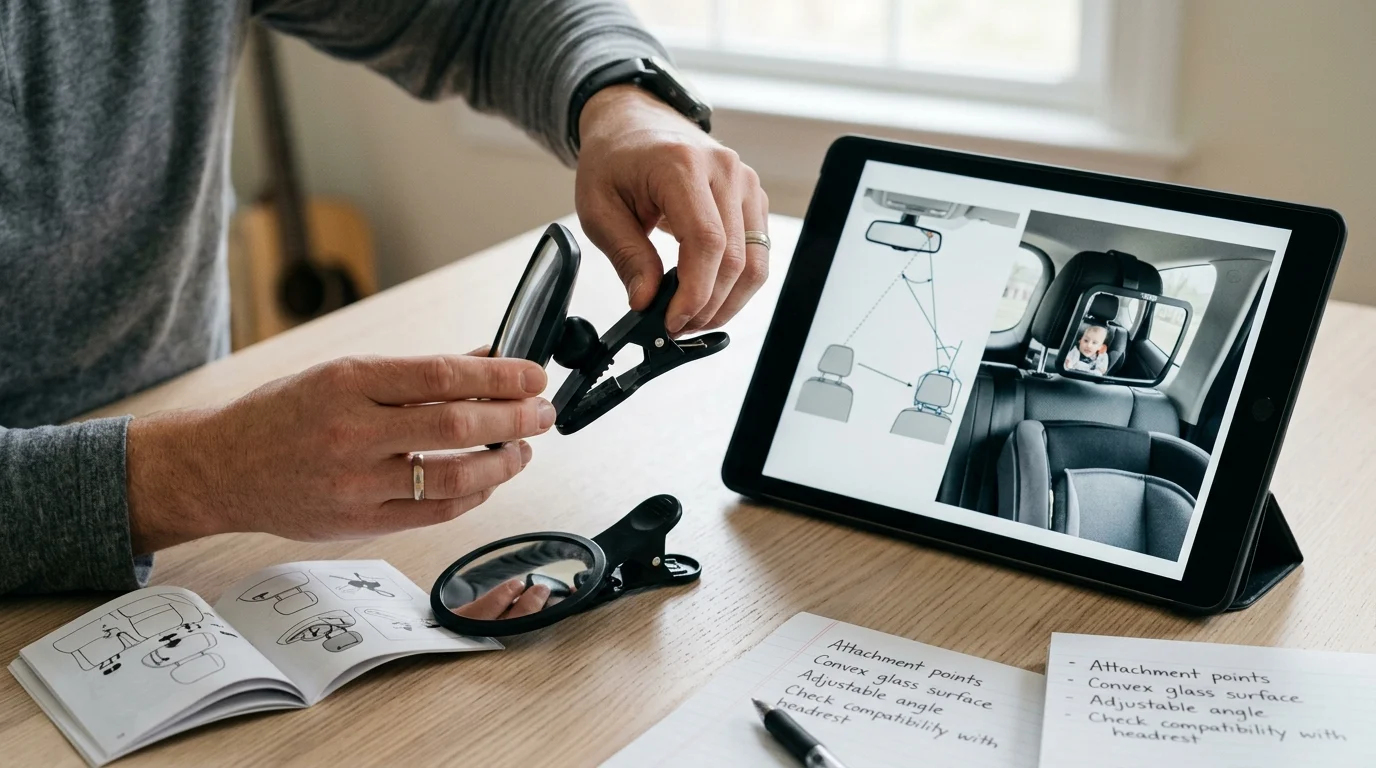 How Clip-On Baby Mirrors Work